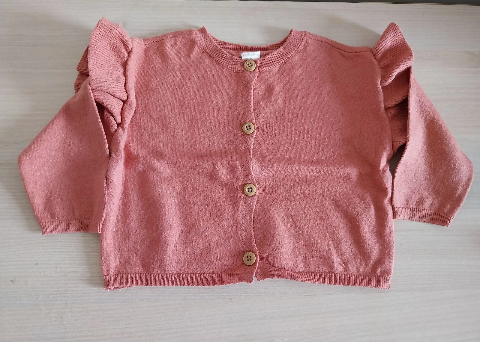 Chaleco marrón para niña 12 meses – photo 2